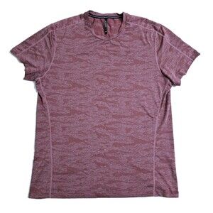 Ten Thousand The Versatile Shirt Men's Large Red Camo Performance Gym Training